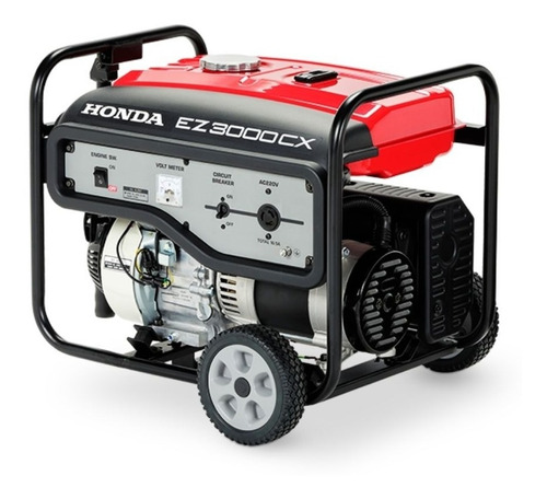 Generador Honda Ez3000cx 2.5kva Con Ruedas Y Manillar 