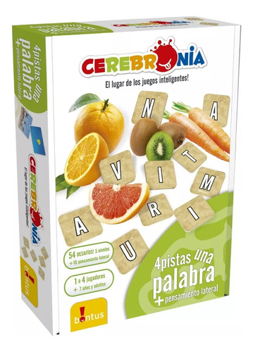 Bontus Cerebromania 4 Pistas 1 Palabra 653