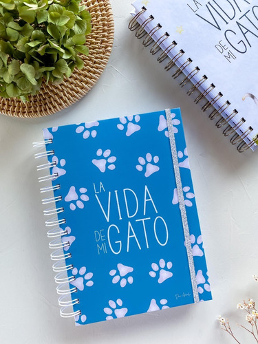 Cuaderno Veterinario La Vida De Mi Gato