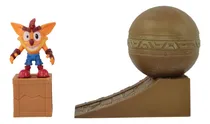 Comprar Figura Crash Bandicoot Diorama Boulder Dash De 2.5 