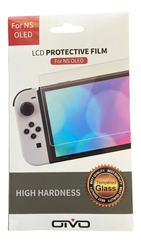 Protección de película de vidrio templado Oled para Nintendoswitch