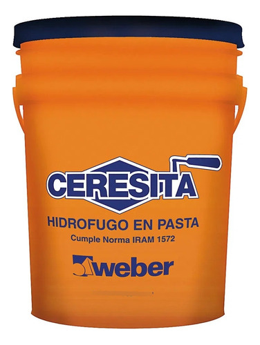 Weber Ceresita Hidrofugo En Pasta Iggam X 20 Kgs