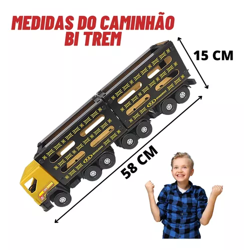 Caminhão Trans Park Com Roda Gigante Brinquedo