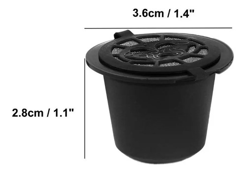 MYAMIA Máquina de Café de Recarga Reutilizable Espresso Capsule Cup Shell  para Nespresso Vertuo - PREYCA