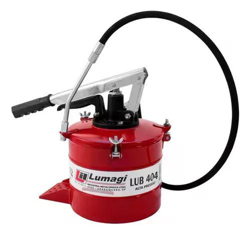 Engraxadeira Manual Graxeira 4 Kg Alta Pressão Lumagi 404