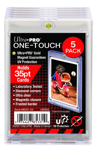 Ultra Pro Tarjetero Magnético De 35 Puntos One-touch (paqu.