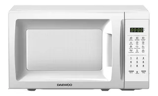 Horno De Microondas Daewoo Mod. Dmdp07s2cw Blanco 0.7 Pies