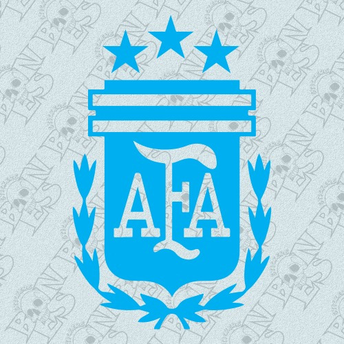 Calco Afa Escudo Seleccion Argentina Tres Estrellas Vinilo 