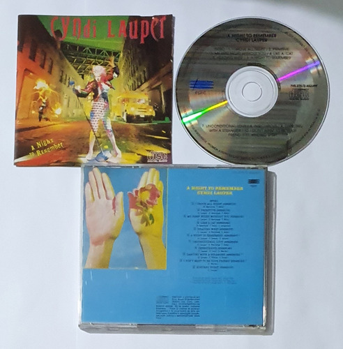 Cd Cyndi Lauper - A Night To Remember - 1989 - Raro!