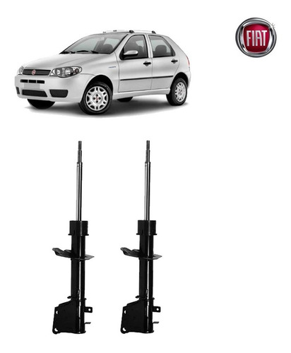 Amortecedores Dianteiros Fiat Siena 2008 2009 2010 2011 2012 (Recondicionado)