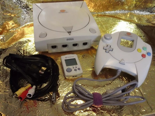 Consola Dreamcast 1 Control, Memoria Y 5 Juegos Originales