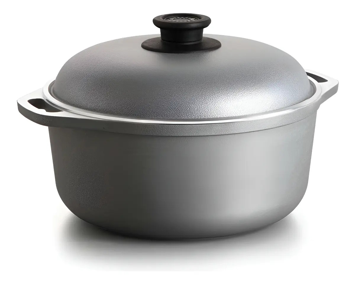 Cacerola 24 Cm Cucina Donna Color Plateado