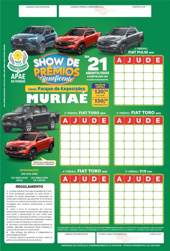 Imagem 4 de 10 de Cartões De Bingo Pdf - Milheiro - Sua Melhor Opção Em Bingos