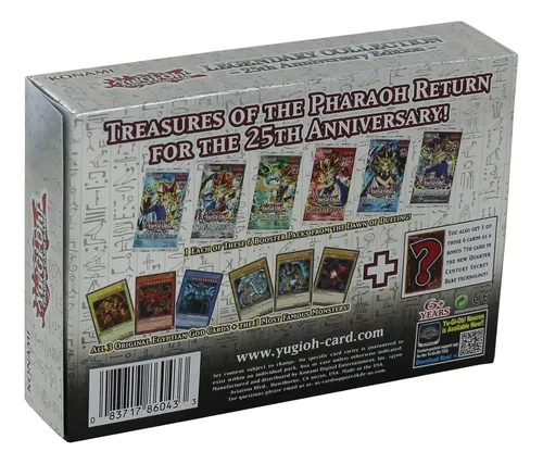 Yu-gi-oh! Legendary Collection 25th Anniversary Box | MercadoLivre