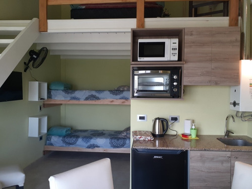 Imagen 10 de 14 de Loft 4 Pers 150m Del Mar Jardin Parrilla Estacionamient