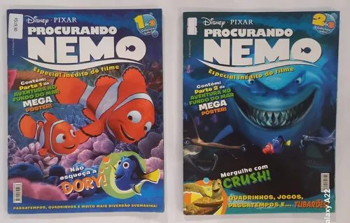 Kit 2 Gibi Quadrinhos 2 Procurando Nemo - Mega Pôsteres | MercadoLivre