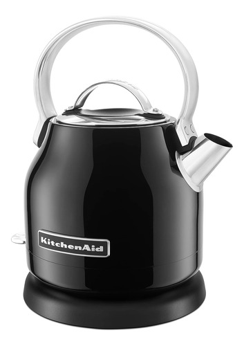 Pava Electrica Kitchenaid Acero Inoxidable Negro Onix 1.25l