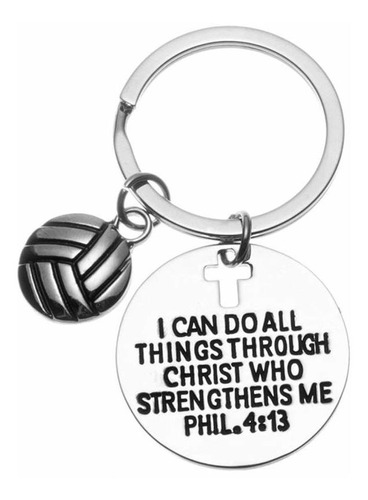 Llavero - Infinity Collection Volleyball Charm Keychain Chr