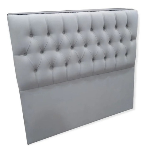 Imagen 1 de 2 de Respaldo Capitone Tela Pana 2 Plazas 140 Cm Sleep Box