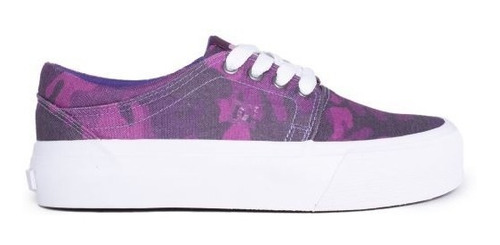 Zapatillas Dc Shoes Mod New Trase Platform Camo Rosa Mujer