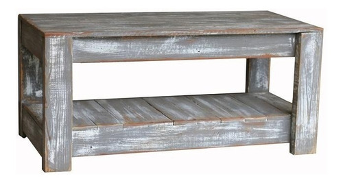 Mesa De Centro Rustica De Madera Vintage Pallets