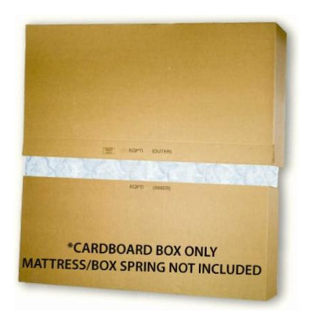 Ecobox Mattress Box Fits King, Queen, Twin Or Full Up To 14 