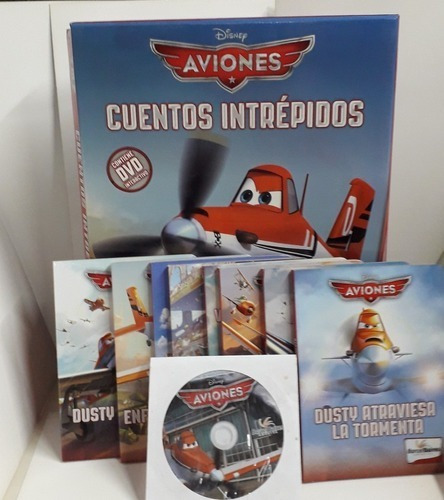 Aviones Cuentos Intrépidos + Cd Interactivo + 8 Tomos