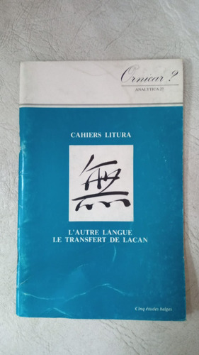 L Autre Langue Le Transfert De Lacan - Aavv - Ornicar