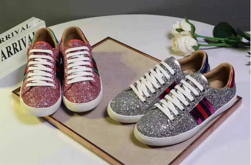 tenis gucci glitter