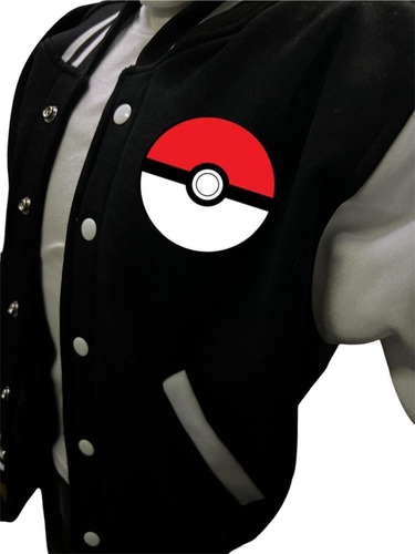 Sudadera Tipo Universitaria Infantil Personajes Pokémon