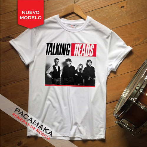 Remera Talking Heads (talles P/ Hombre Mujer Niños) Pacamaka