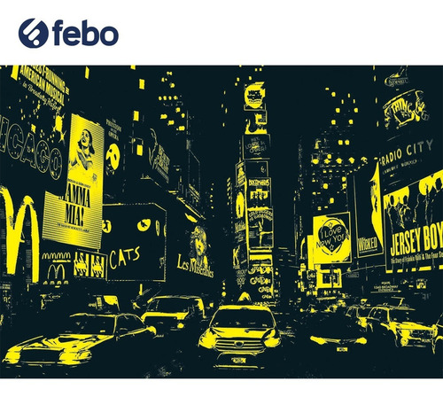 Imagen 3 de 4 de Juego De Mesa Puzzle Neón Educa Times Square New York Febo
