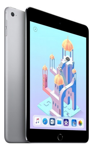 iPad Mini 4th generation 2015 A1538 7.9" 128GB space gray 2GB de memoria RAM - Bom (Recondicionado)