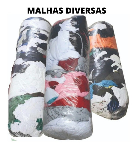 Imagem 4 de 5 de 10kg Retalhos De Tecidos Para Enchimento Saco De Pancada