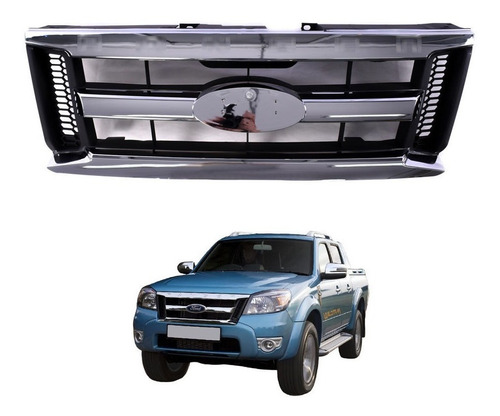 Mascara Cromada Ford Ranger Tailandesa 2009-2012