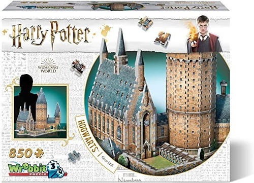 Puzzle 3d Castillo De Hogwarts Great Hall - Harry Potter