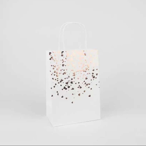 Bolsas Para Regalo San Valentin 14 Febrero Corazones 5 Pzas
