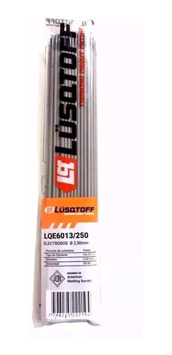 Soldadora Inverter Lusqtoff Iron 250 + Escuadras + Electrodo
