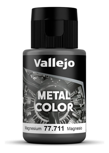 Vallejo Pintura Metal Color Magnesio 32 Ml Macrotec