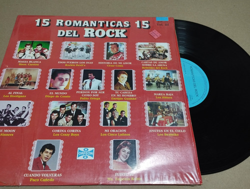 15 Romanticas Del Rock Vol. 3-disco De Vinilo-