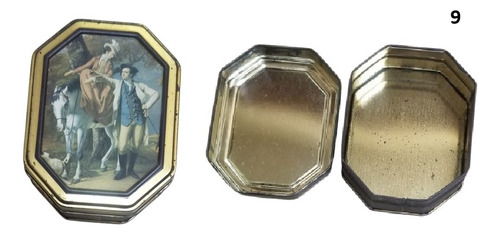Lata Pequeña - Caja Metalica - Contenedor Colección- Vintage (Usado)