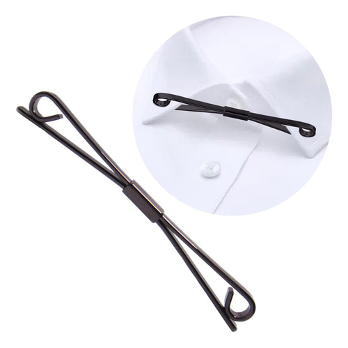 4 Corbata Collar Bar Pin Camisa Collar Clip Corbata Clips