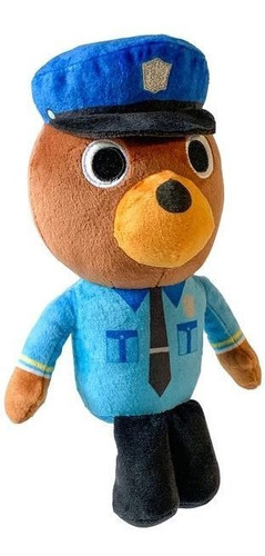 Peluche - Piggy Officer Doggy - 25 Cm De Alto - Original 