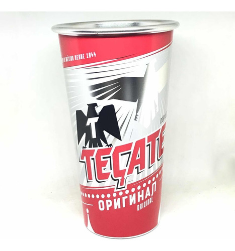 Vaso De Aluminio Tecate Edición Especial Rusia 2018