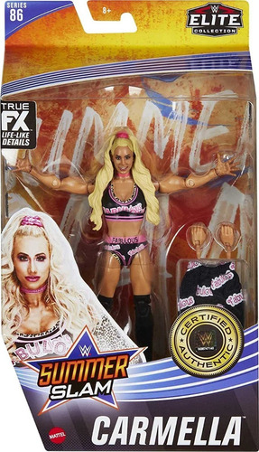 Imagen 1 de 3 de Wwe Summerslam Elite Series Carmella Women Division