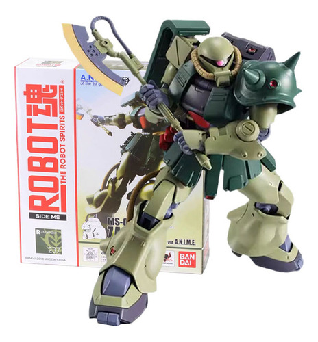 Maqueta Gundam De La Colección Robot Spirits Ms-06fz Zaku Ii