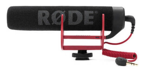 Microfone Shotgun Rode Videomic Go Com Sistema De Suspensão 