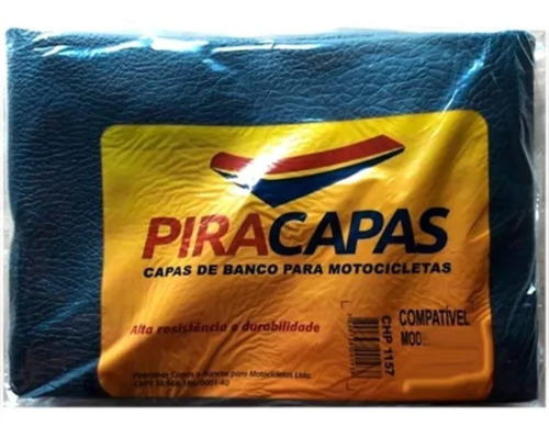 Capa De Banco Preta Honda Xre 190- Piracapas