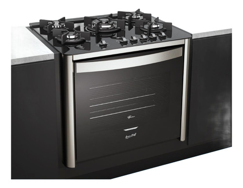 Fogão De Embutir Fischer Tc Gran Cheff Com Dourador 5q Gás
