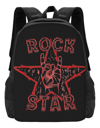 Mochila De Viaje Rock On Hand Sign For Niñas Y Niños